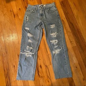 vintage distressed gap jeans